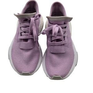 Adidas POD-S3.1 Shoes Womens Size 6 Purple Knit Low Top Running B37469 Sneakers